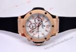 Replica Hublot Big Bang Rose Gold White Face For Lady